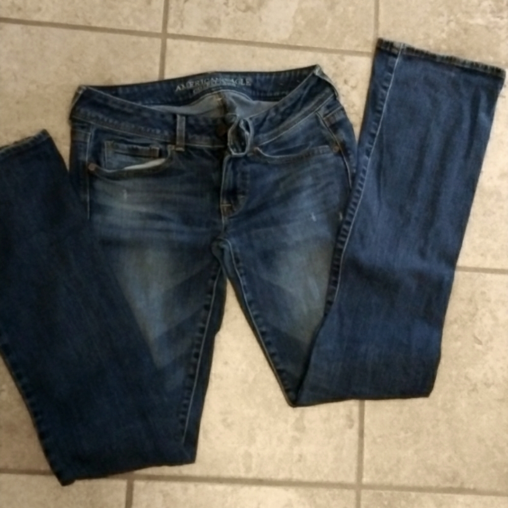 American eagle kick boot stretch jeans size 4